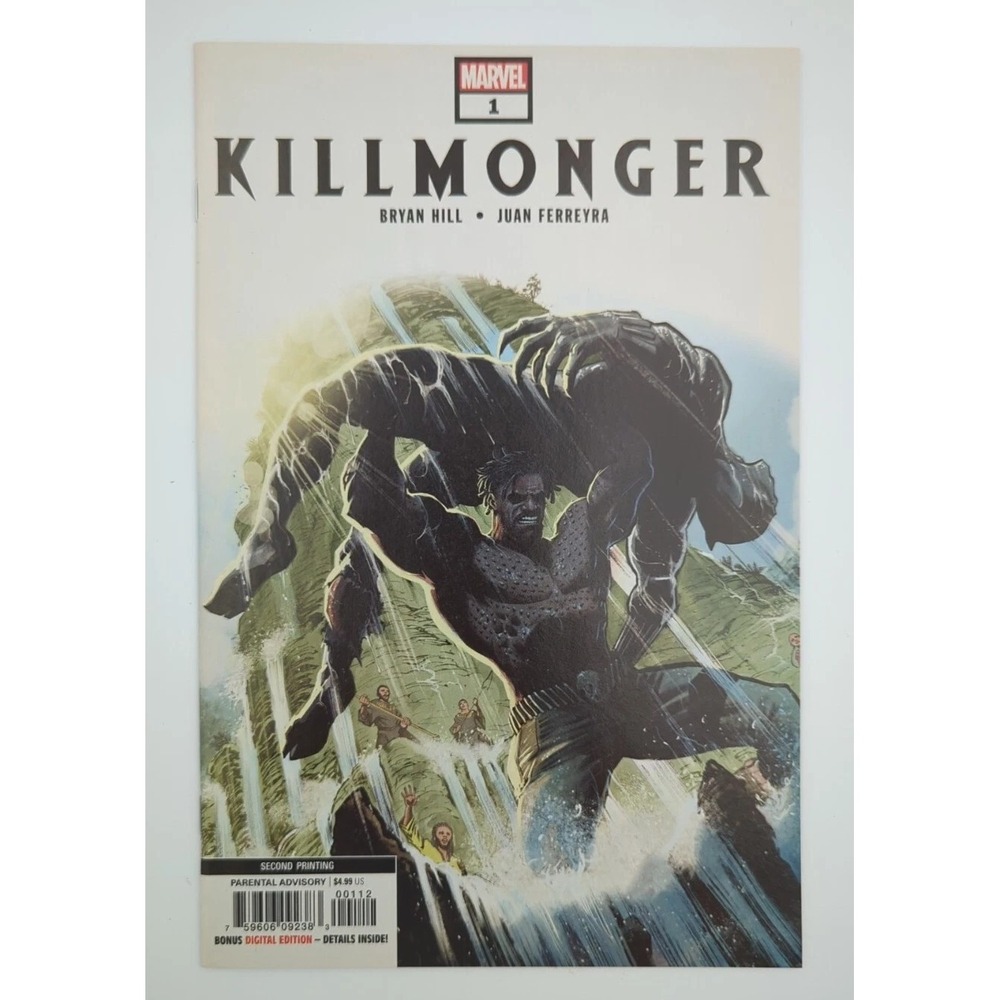 Killmonger #1 2nd Print Marvel Comics NM Range Bryan Hill‎ Ferreyra 2019